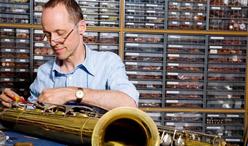 Bild aus dem Text zu Metallblasinstrumentenmacher/in