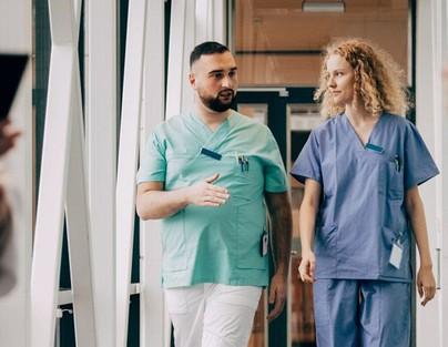 Pflegefachleute im Krankenhaus