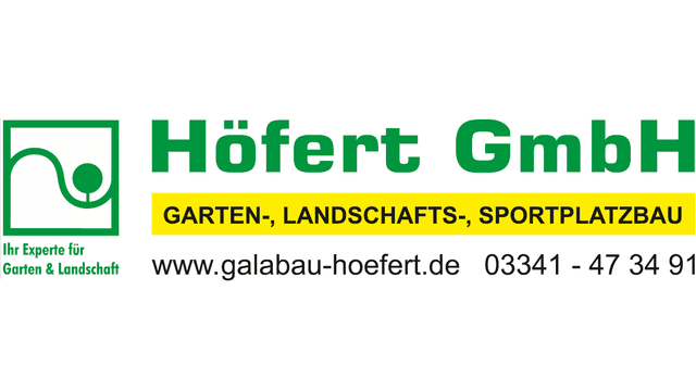 Logo von Höfert GmbH Garten-, Landschafts-, Sportplatzbau