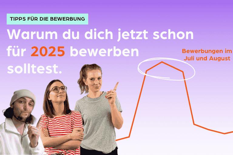 Ausbildung 2025: Darum jetzt frühzeitig bewerben!