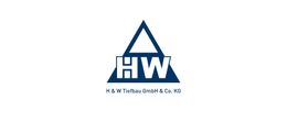 Logo H & W Tiefbau GmbH & Co. KG