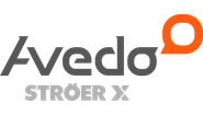 Logo Avedo - eine Marke der Ströer X GmbH