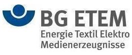 Logo Berufsgenossenschaft Energie Textil Elektro Medienerzeugnisse