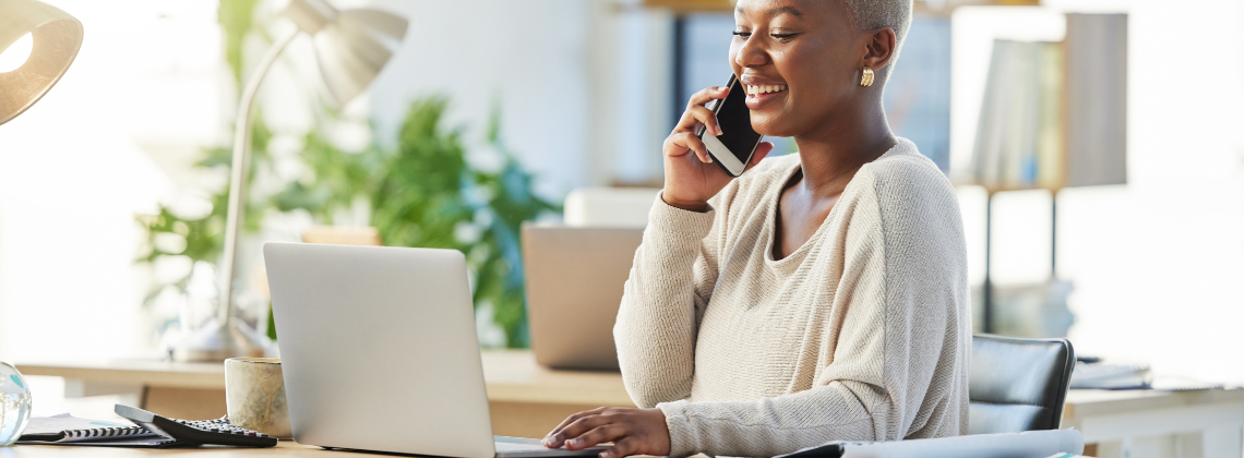 Bild von Kauffrau/-mann für audiovisuelle Medien