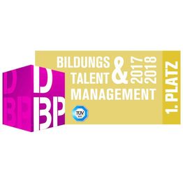 Corporation award siegel dbp 1.platz 2017 und 2018