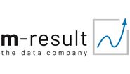Logo von m-result, the data company GmbH