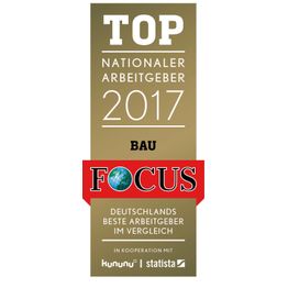 Corporation award fcs siegel top natarbeitgeber 2017 bau