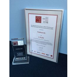 Corporation award rahmen