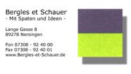 Logo von Bergles & Schauer GbR Garten- und Landschaftsbau 