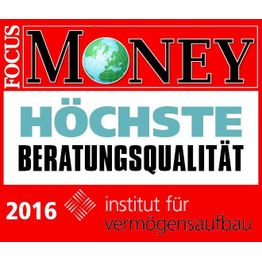 Corporation award hoechste beratungsqualitaet 2016