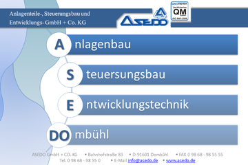 Bild von Unternehmen ASEDO GmbH + Co. KG