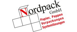 Logo Nordpack GmbH, Papier, Pappen, Verpackungen