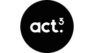 Logo von act.3 GmbH
