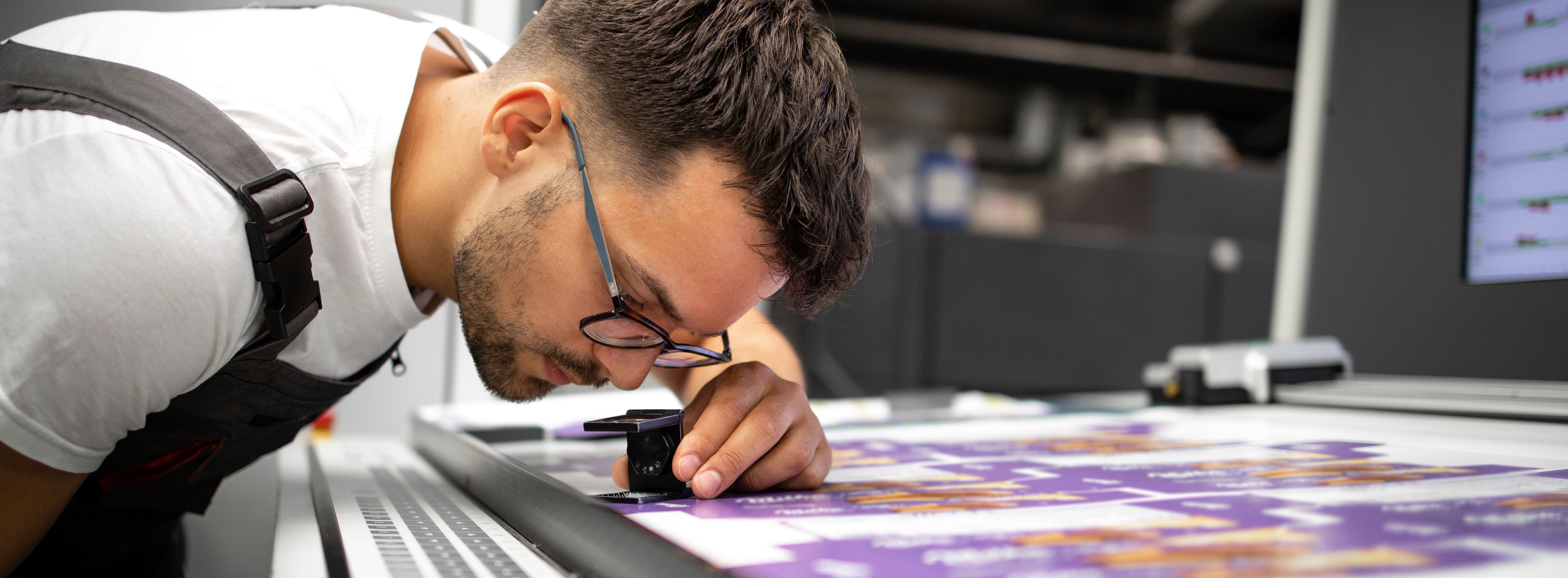 Bild von Medientechnologe/-technologin Druck