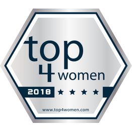 Corporation award top4women silver 2018
