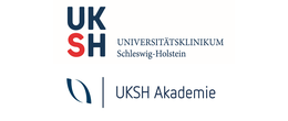 Logo UKSH - Universitätsklinikum Schleswig Holstein - Akademie gemeinnützige GmbH