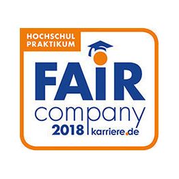 Corporation award 2018 faircompany hspraktikum 203 pi