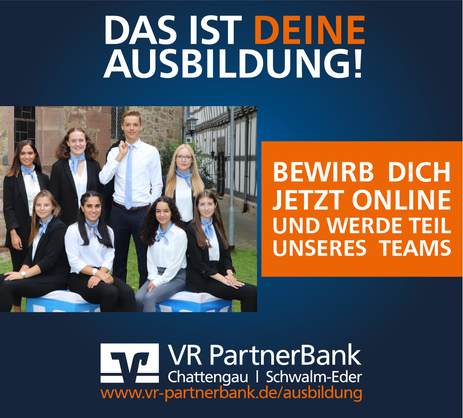 Ausbildung Vr Partnerbank Eg Chattengau Schwalm Eder Freie Ausbildungsplatze