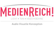 Logo von MedienReich - Gesellschaft für professionelle Eventtechnik mbH
