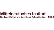 Logo von Mitteldeutsches Institut für Qualifikation und berufliche Rehabilitation - MIQR GmbH